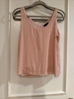 J. Crew Pale Pink Velvet Scoop Neck Camisole. 4P